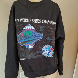 Vintage Toronto Blue Jays 1992 Champion Baseball Sweater